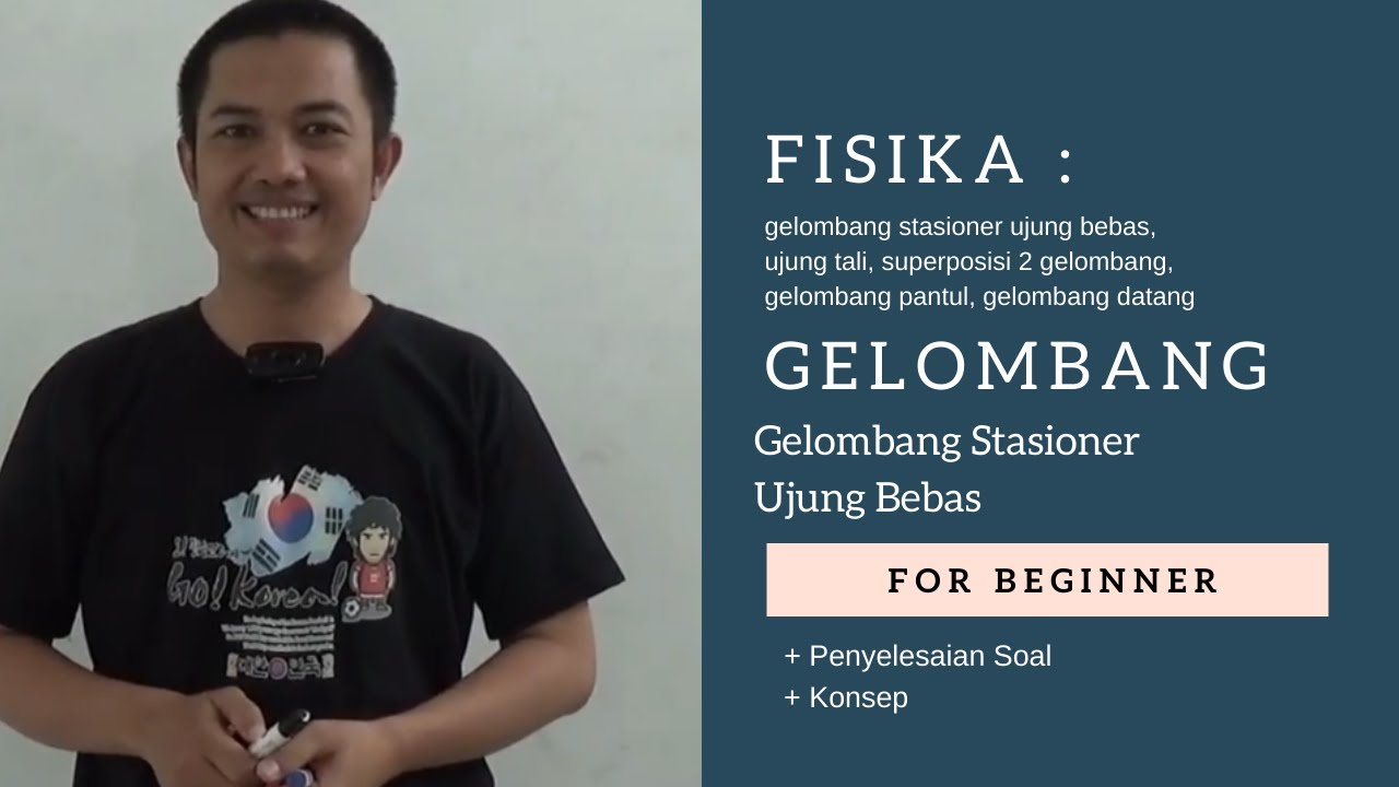 Fisika SMA Gelombang : Gelombang Stasioner Ujung Bebas
