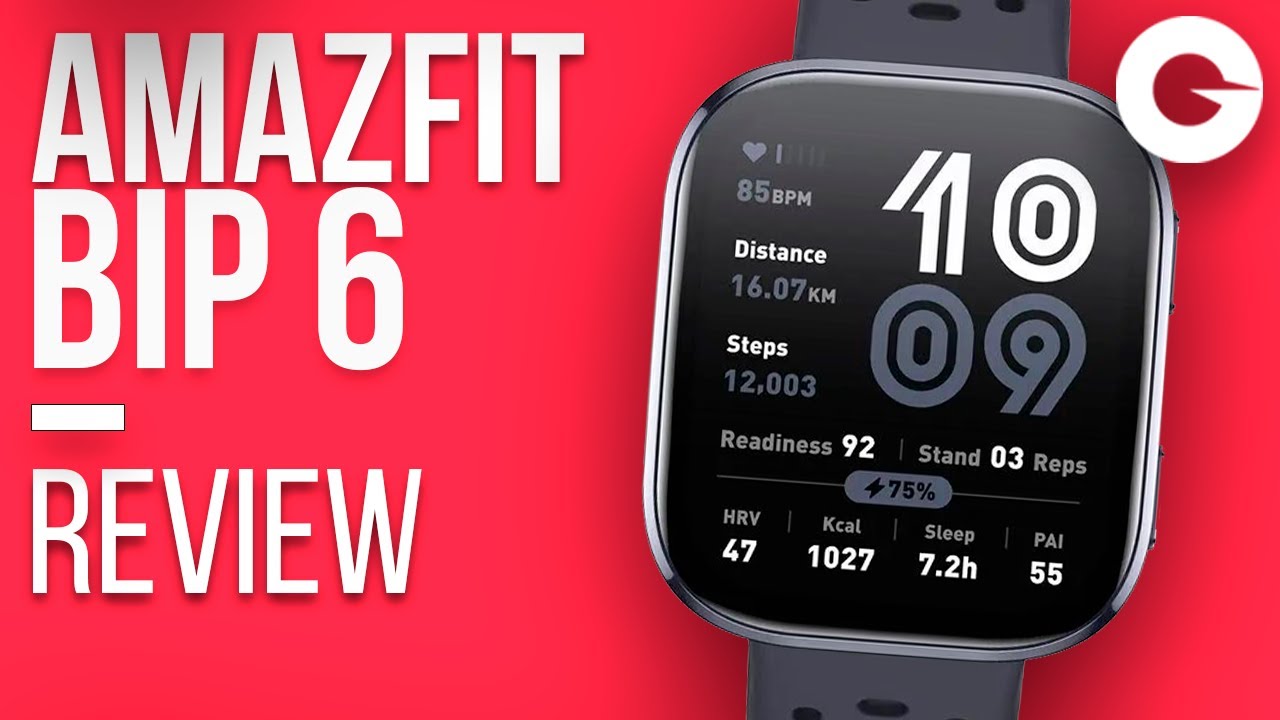 AMAZFIT BIP 6 Unboxing Review - MEMÓRIA p/ MÚSICAS/APPS/MAPS e MAIS FUNÇÕES AVANÇADAS! Vale a pena?