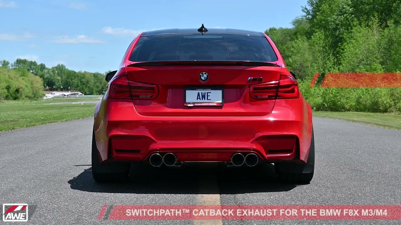 AWE Gen2 SwitchPath&trade; Catback Exhaust for the BMW F8X M3/M4