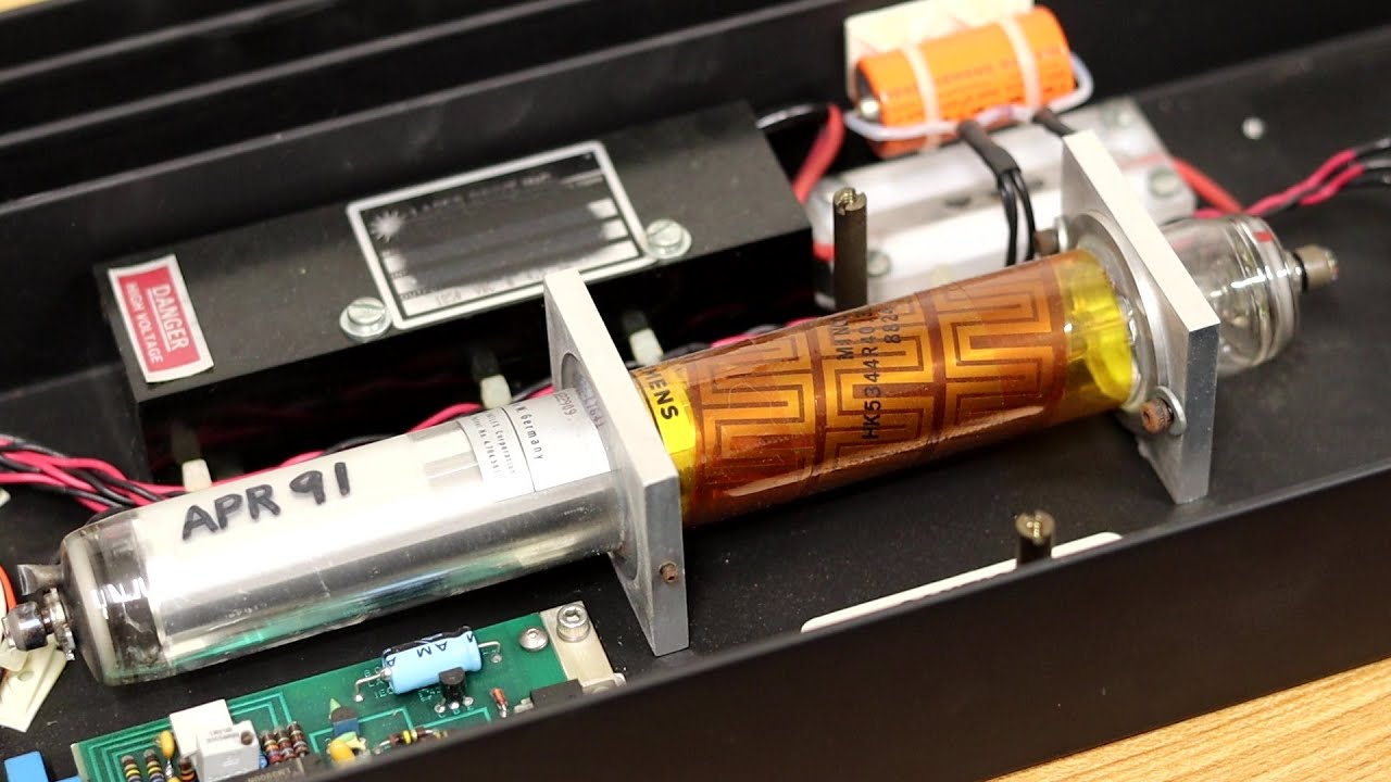 Turning on the HeNe Laser in my FTIR Spectrometer!