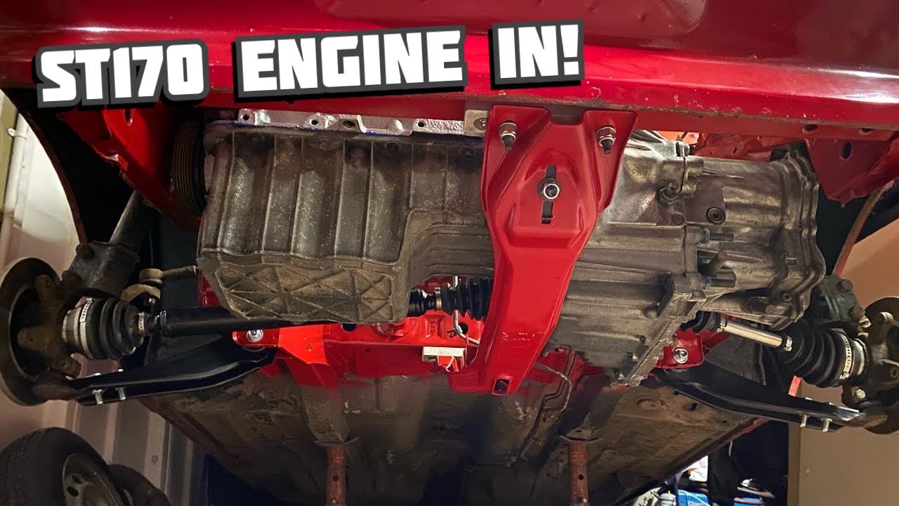 Mk1 fiesta project (Ep13) ST170 Engine in the BAY!
