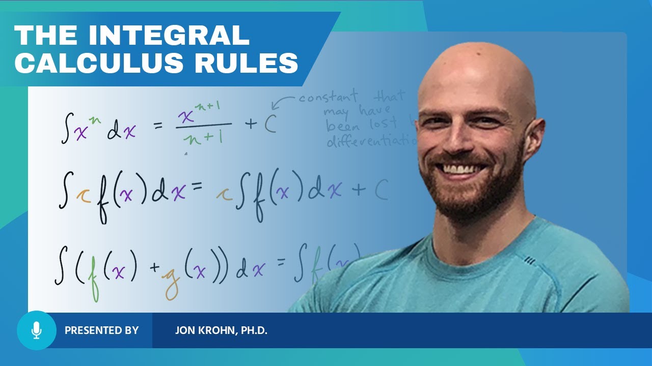 The Integral Calculus Rules — Topic 86 of Machine Learning Foundations