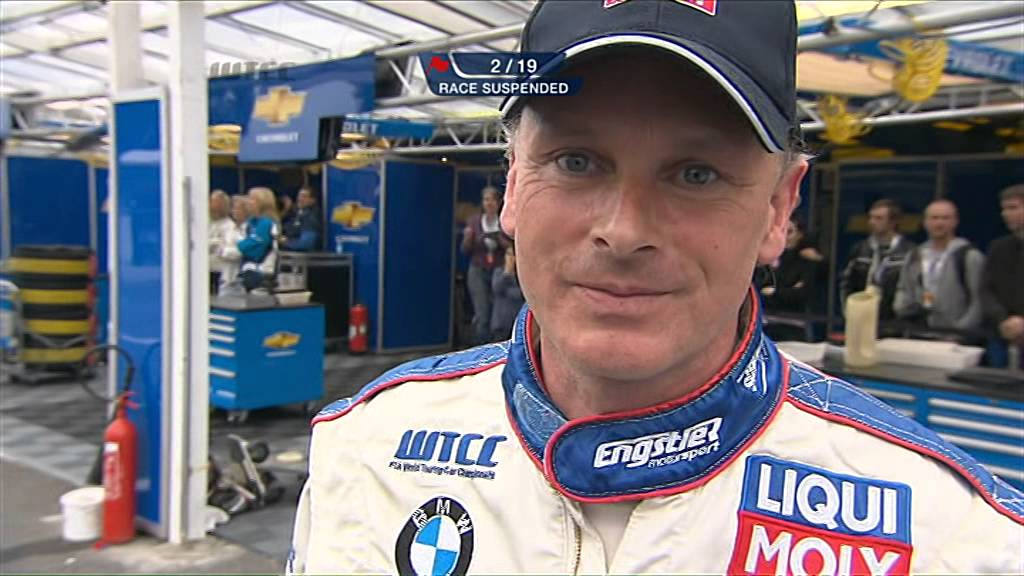 20090517 Franz Engstler FIA WTCC at Pau Crash with Safety Car Extended