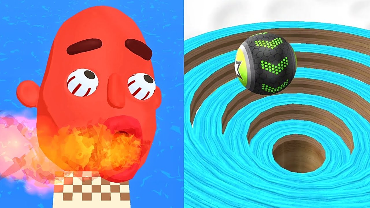 Sandwich Runner vs Going Balls 2025 Max Level Unlocked SpeedRun Gameplay
