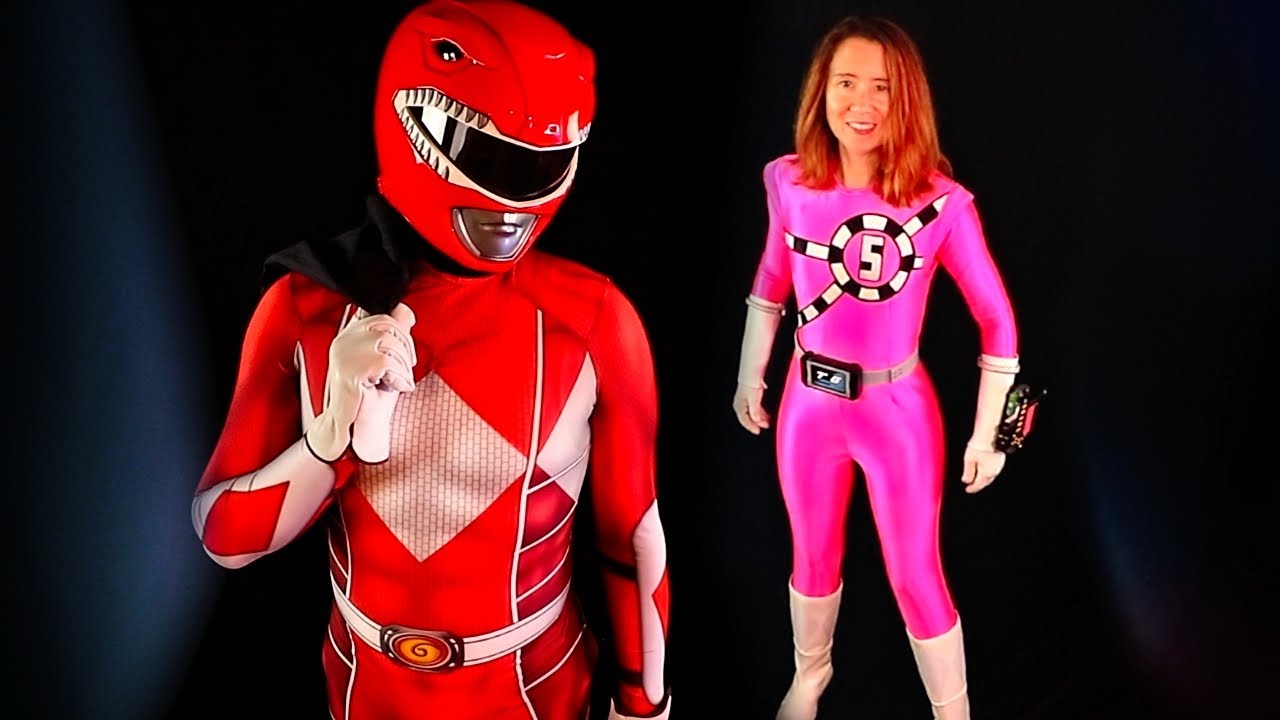 Power Rangers Costumes TOO Sexy? SECOND CHANCE Role Play Helmets & Power Weapons