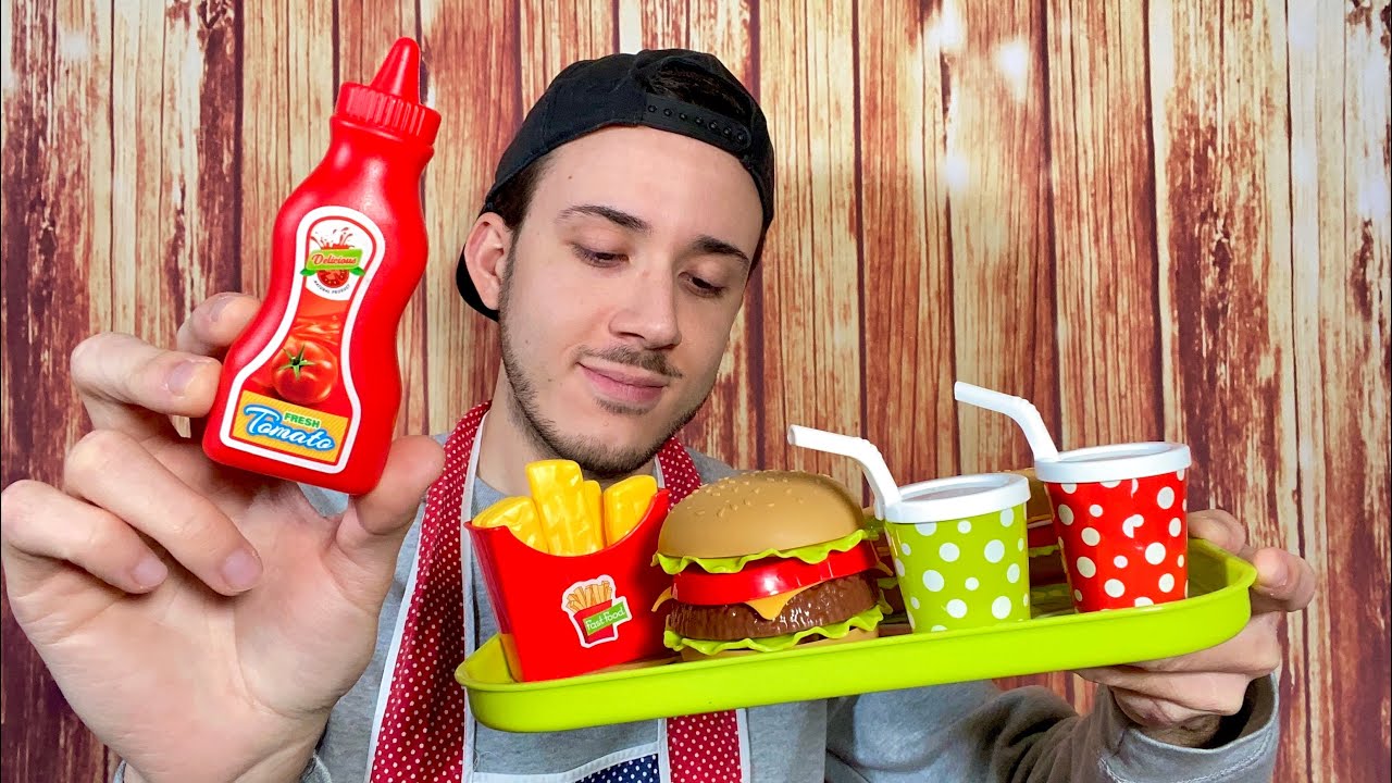 Fast Food 🍔🍟🌭🥪 ROLEPLAY ASMR ITA