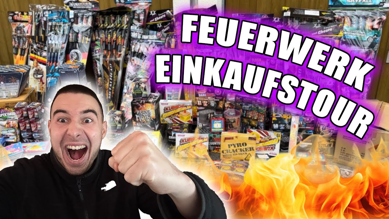 1000€ SILVESTER FEUERWERK EINKAUFSTOUR 2022/23 | PyroMatador