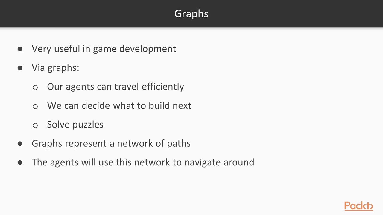 Hands-on Game AI Development:  Graphs for Pathfinding | packtpub.com