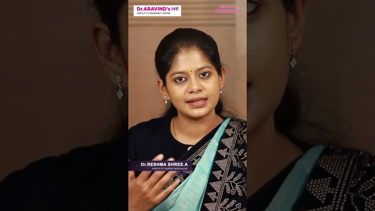 5 tests to do before infertility treatment | Dr Reshma Shree | Dr Aravind's IVF Fertility Center