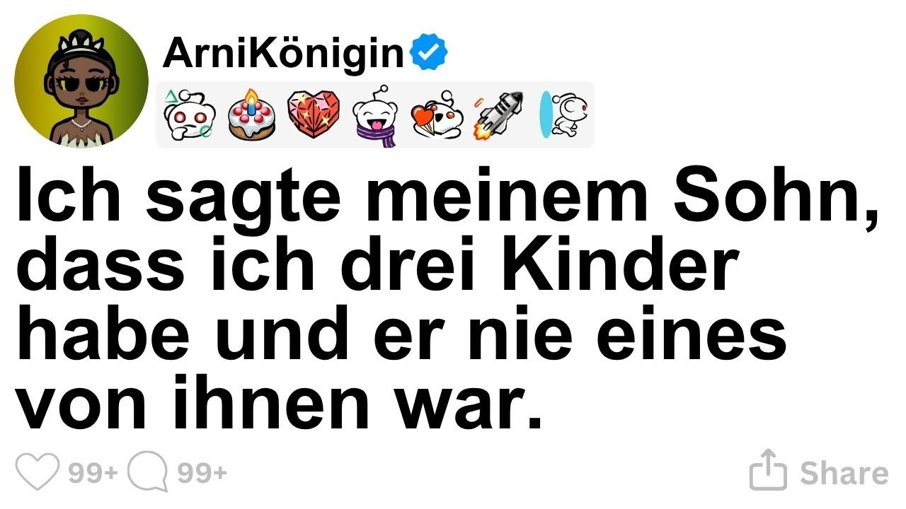 [GANZE STORY] Ich sagte meinem Sohn, dass ich drei Kinder habe und er nie eines von ihnen war.