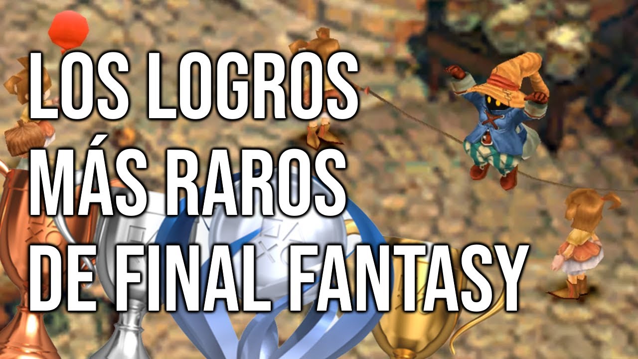 Los LOGROS más RAROS de FINAL FANTASY