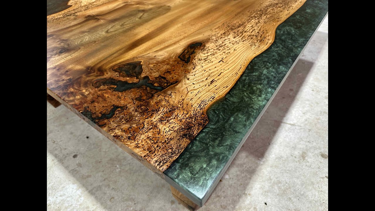 Epic Single Slab English Elm Coffee table