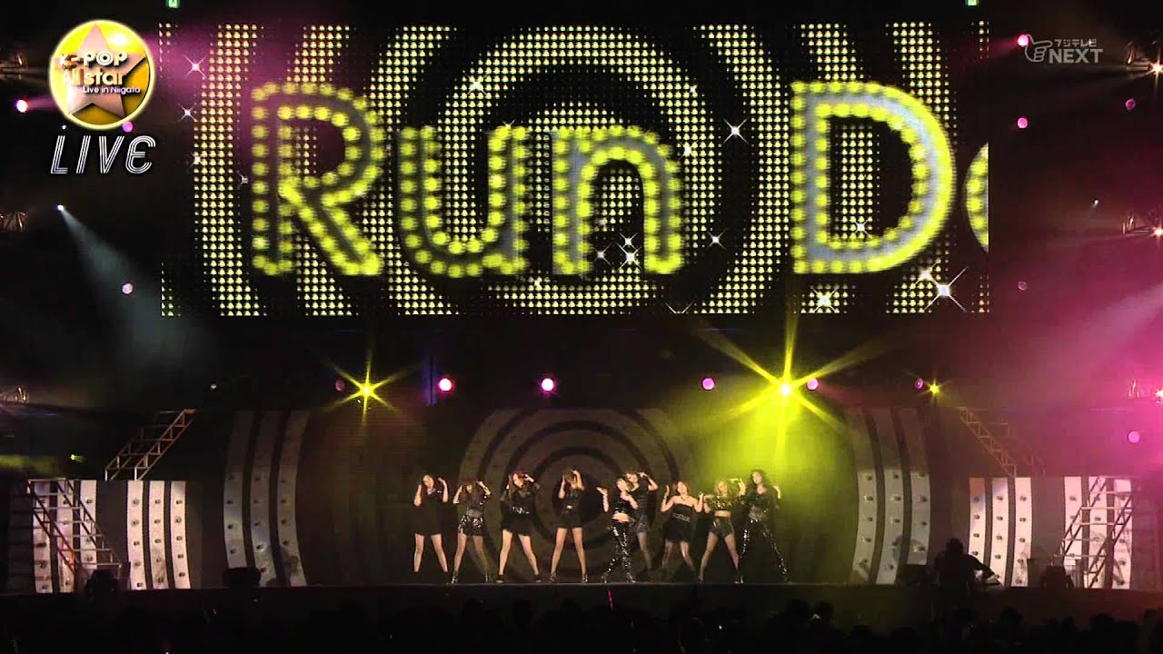 110820 K-POP All star Live in Niigata 少女時代 RunDevilRun