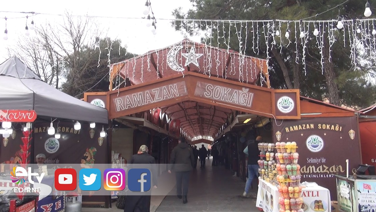 RAMAZAN SOKAĞI’NA VATANDAŞTAN YOĞUN İLGİ