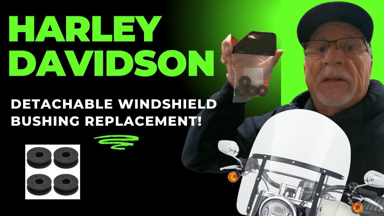 Is Upgrading Your Harley Windshield Bushings Worth It?