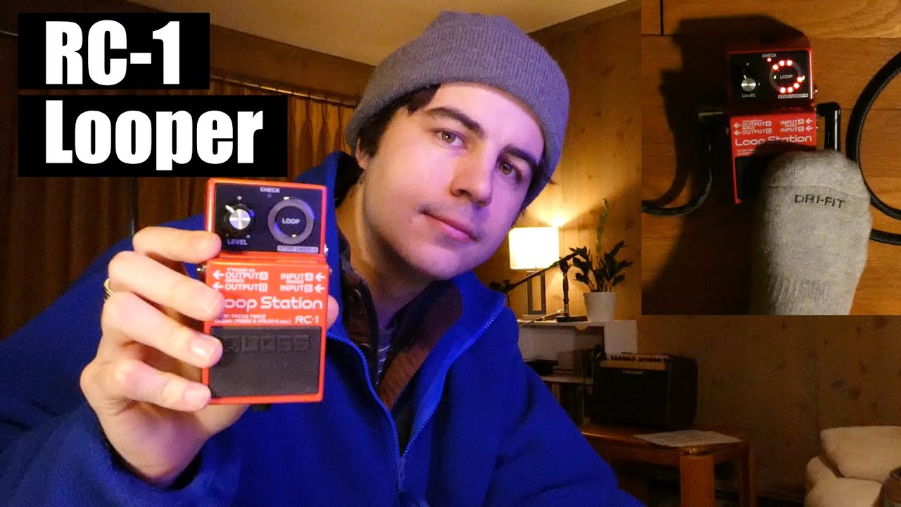 Boss RC-1 Loop Station How to Use/Demo