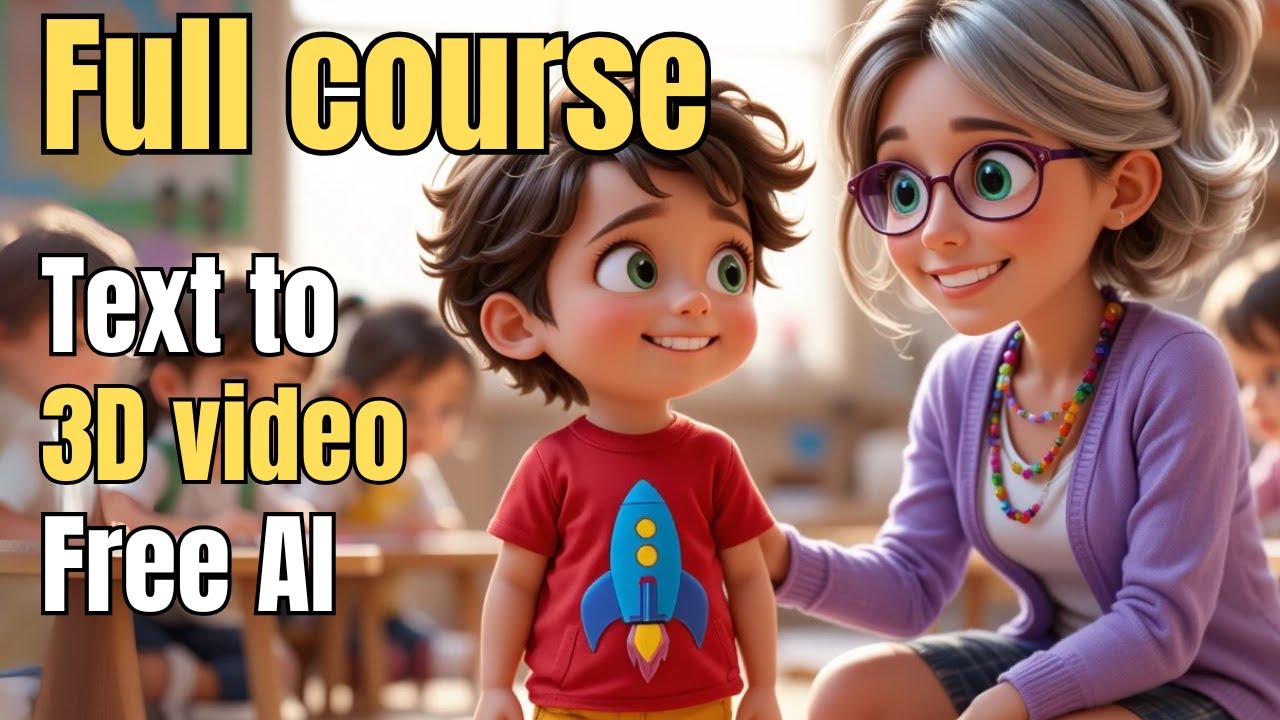Free AI Tools to Create 3D Animated Videos from Text | Complete Guide