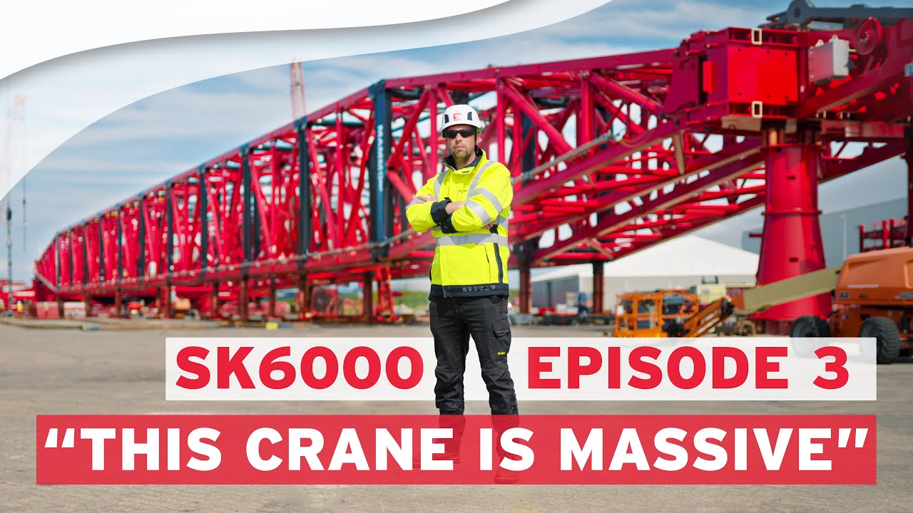 🚧 Building the world's strongest land-based crane! 🛠️