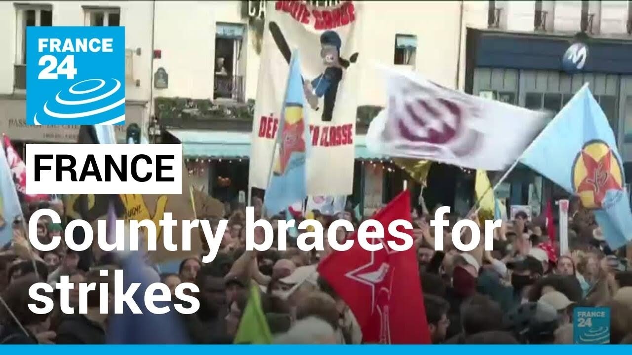 France braces for nationwide strikes amid fuel depot standoff &bull; FRANCE 24 English