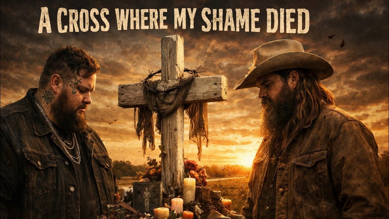 Jelly Roll & Chris Stapleton - A cross Where My Shame Died(Soulful,Amezing Christian Song)