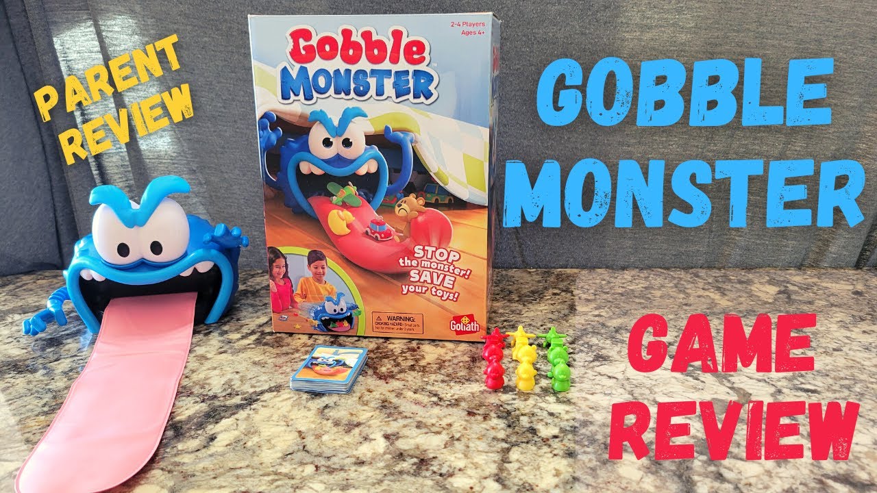Gobble Monster Game Review | How to Play Gobble Monster | Parent Review | Family Games