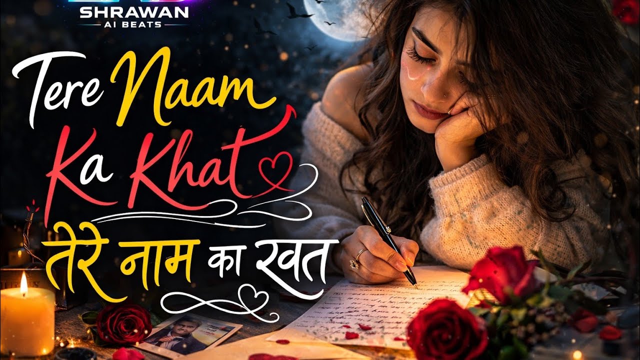 Tere Naam Ka Khat ❤️ तेरे नाम का खत | Sad Romantic Song 2026 | Shrawan AI Beats #sadstatus 