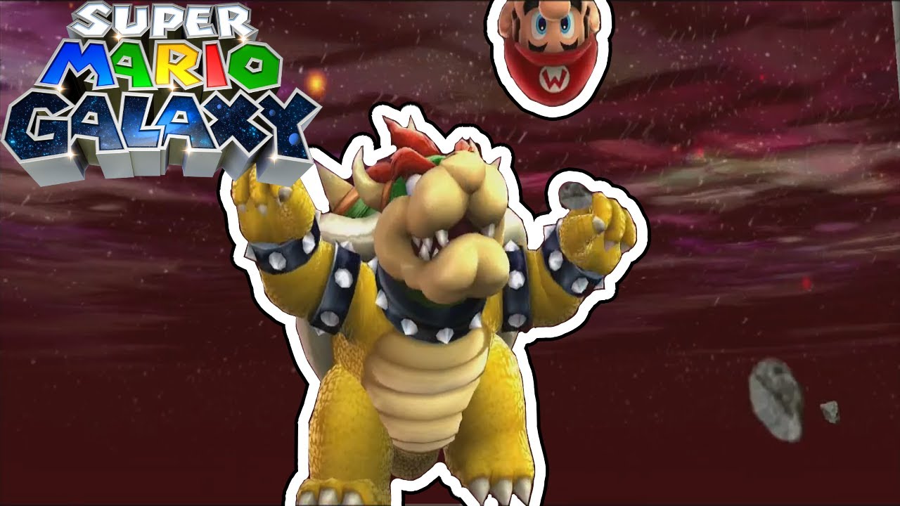 Снова сражаемся с Боузером в Super Mario Galaxy!