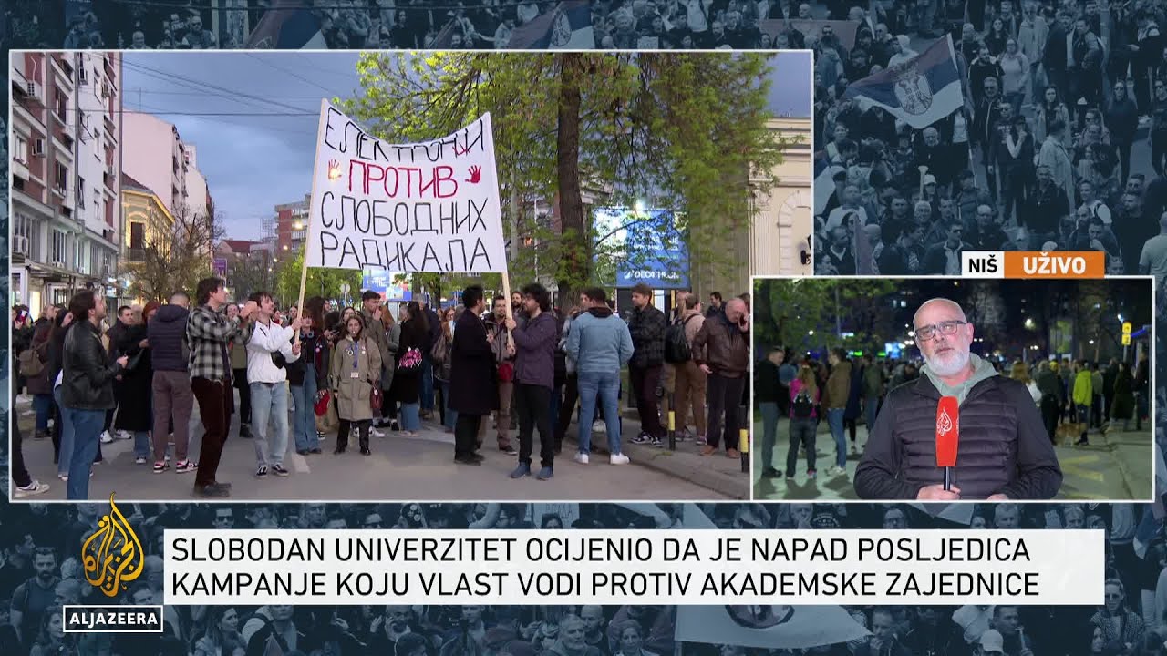 U Nišu protest nakon napada na dekanesu