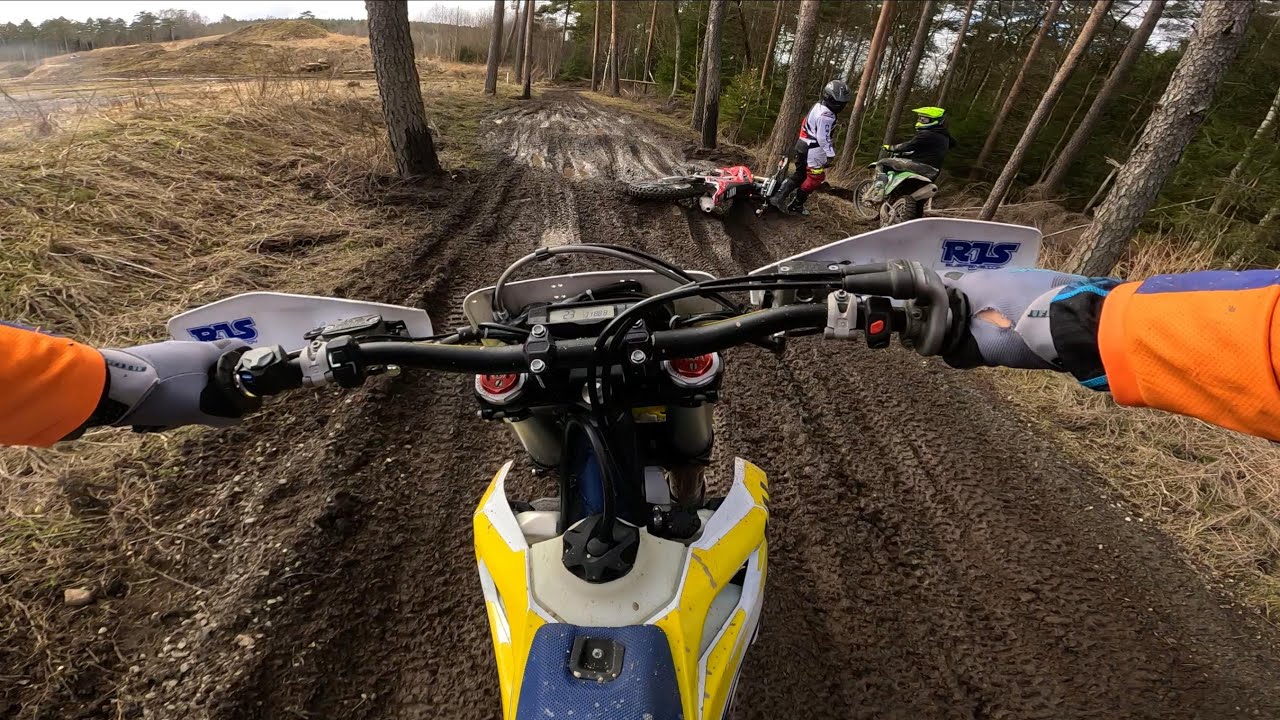 ENDURO RIDING MCK HALLANDIA SLÄGGARP 25 03 16 HUSQVARNA FE 450 24