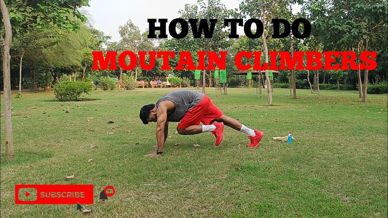 How to Do Mountain Climbers | Best Fat Burning & Abs Exercise 🔥