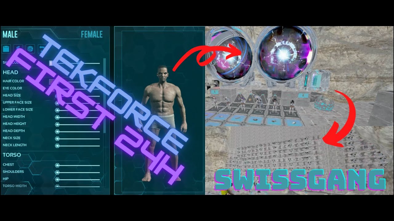 Ark TekForce Unofficial PVP | Fresh Start and 24h Basetour