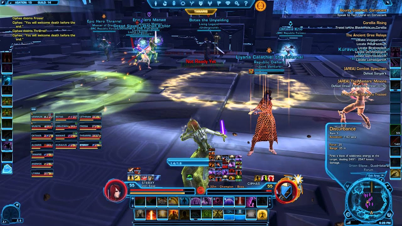 SWTOR Storymode - Ciphas, Heirad, Kel'sara (16m)