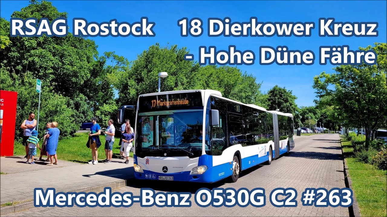 RSAG Rostock - Linie 18, Mercedes-Benz O530G C2 #263