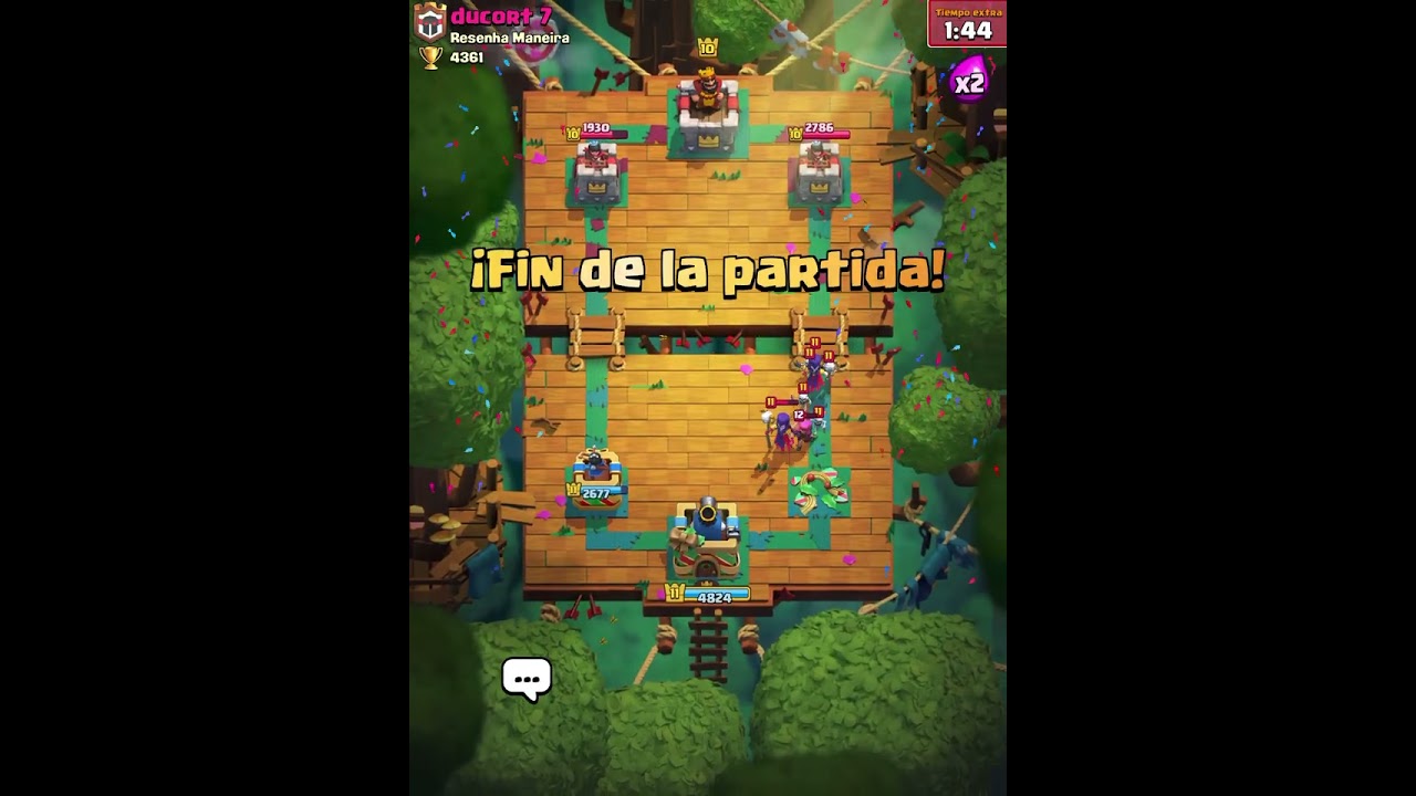 Primer game play de clash Royale 