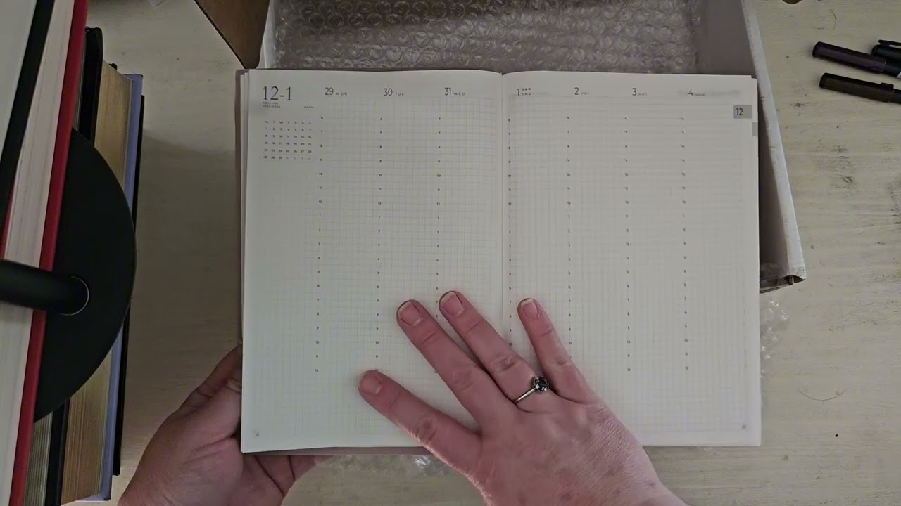 Sterling Ink Unboxing For 2026 planners- A5 Complete, and N2 Horizontal Full Year. Pen Test*