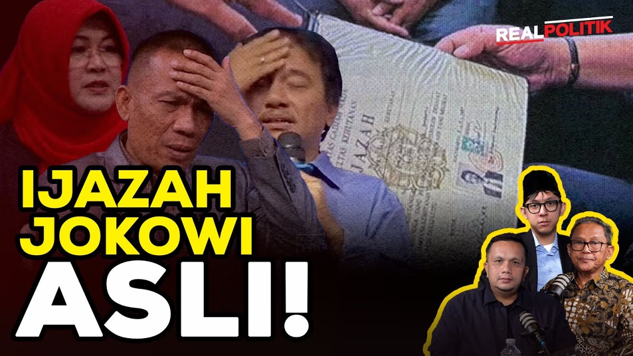 Ijazah Asli Jokowi Ditunjukkan, Lawan 