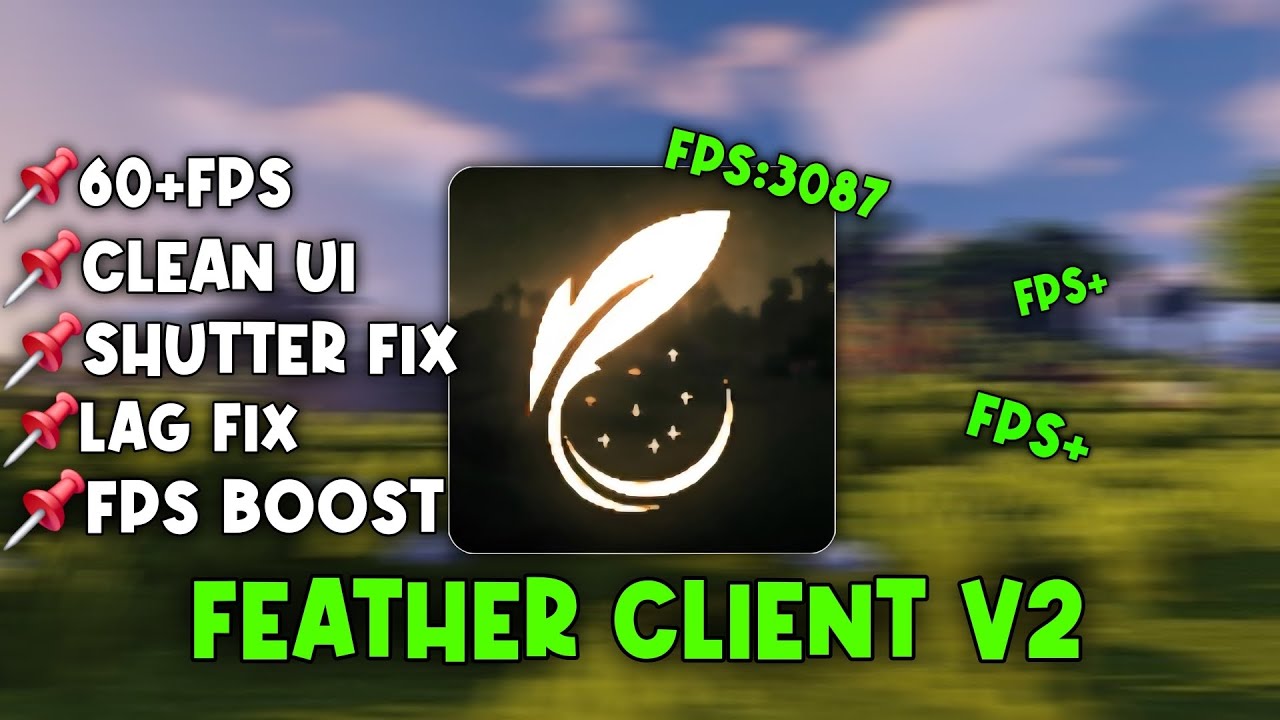 FEATHER CLIENT V2 For MCPE 1.21+ | BEST FOR PVP & FPS BOOST🔥