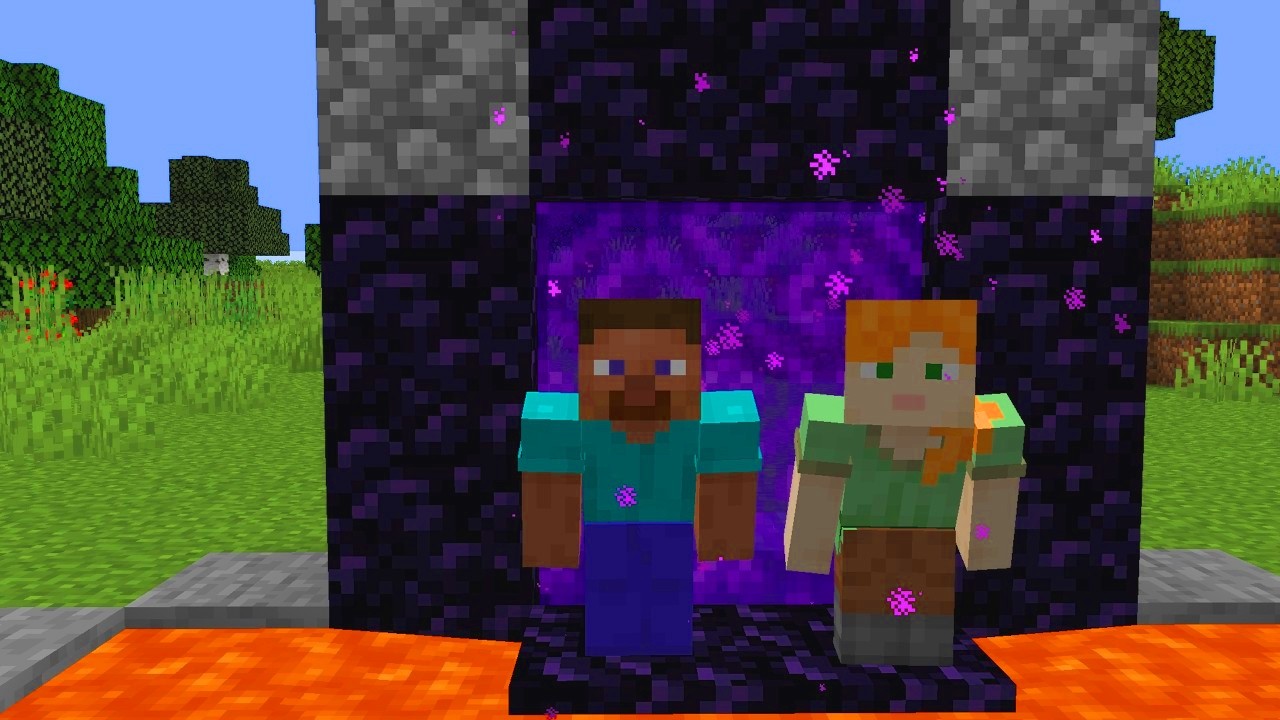 Minecraft Survival Multiplayer Speedrun Full Game – World Record in 27 Minutes
