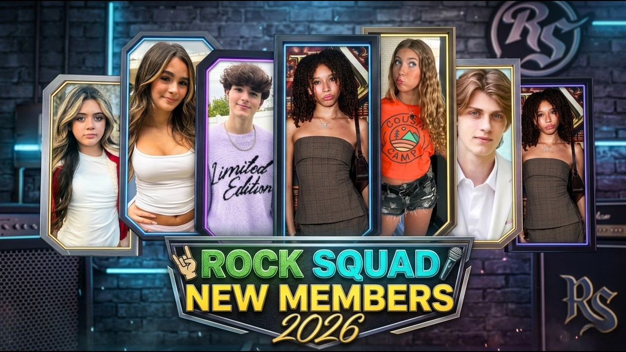 Настоящие имена и возраст участников Rock Squad (2026 год)