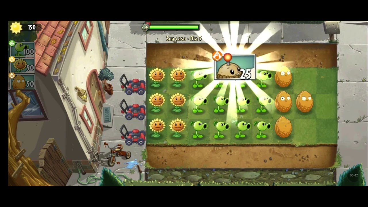 Plantas vs Zumbis 2 parte 1.