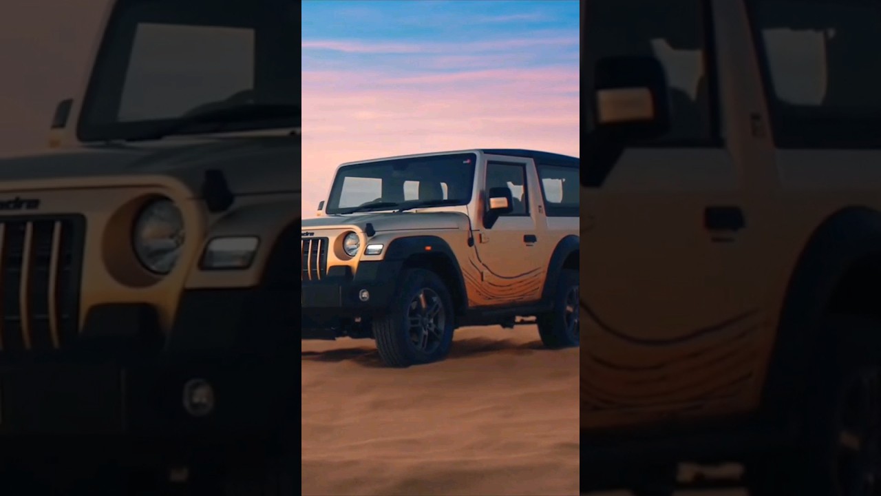 Thar Supremacy🔥🤎#mahindra #thar #legacy #indian #car #brand #manufacturer #offroad #suv #happy #fun
