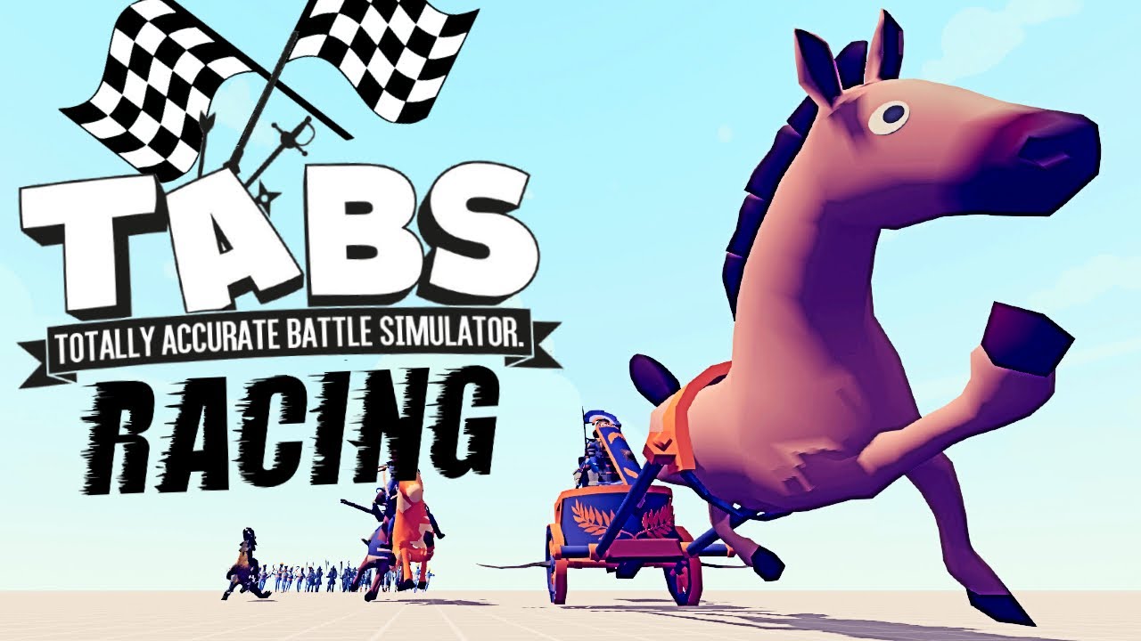 ВЕЛИКАЯ ГОНКА (самый быстрый юнит) - Totally Accurate Battle Simulator (TABS/ТАБС)