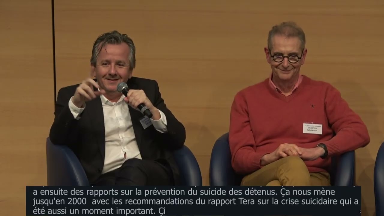 JNPS 2026 : La prévention du suicide en France : une cause en construction -   Fabrice JOLLANT