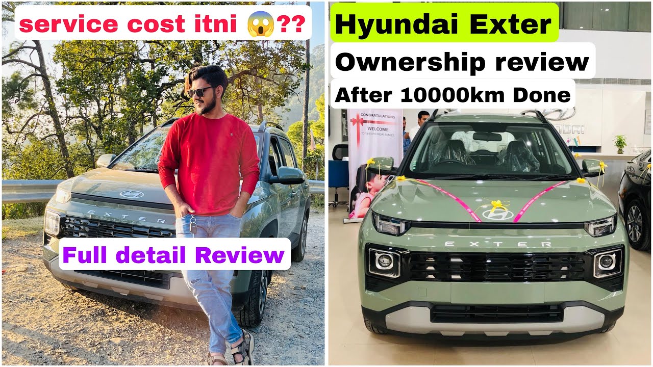 Hyundai Exter Lene Ki soch rhe h Toh Yeh Video Zrur dekhe😱🤔 { full Detail Ownership Review 10000Km