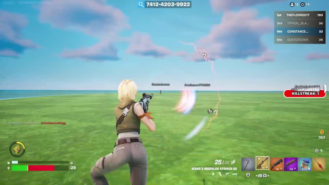 Ps5 Today's stream is fortnite.