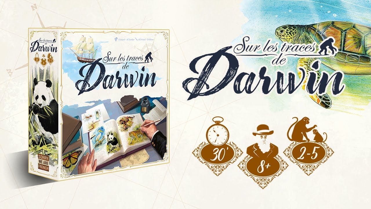 SWAF - SUR LES TRACES DE DARWIN JEU TRAILER
