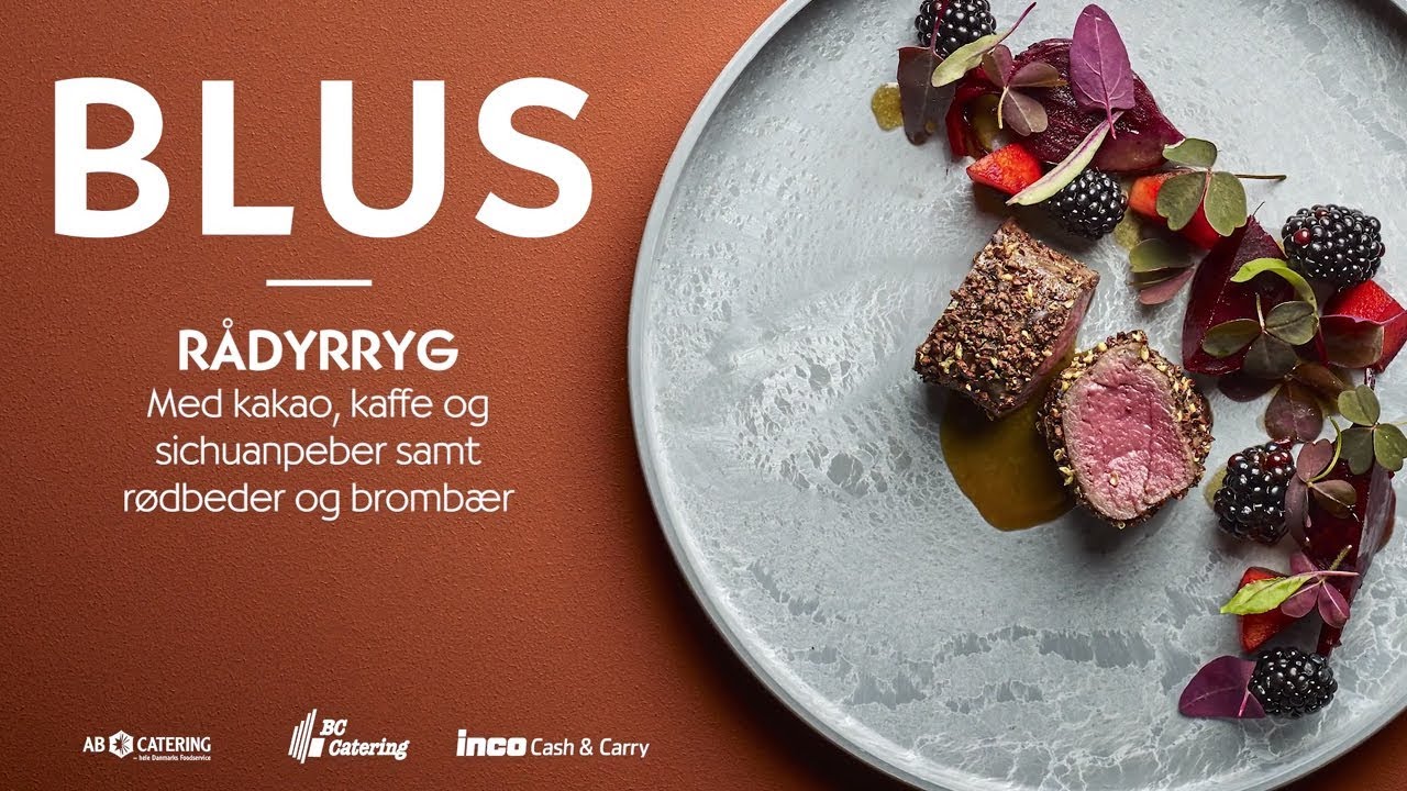 BLUS laver stegt dyreryg med sichuanpeber og kakao
