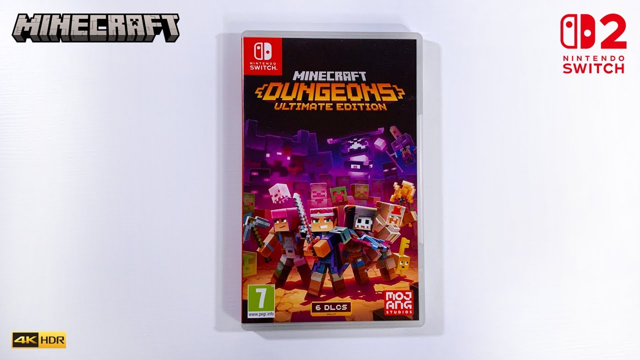 Playing Minecraft Dungeons in 2026 on Nintendo Switch 2