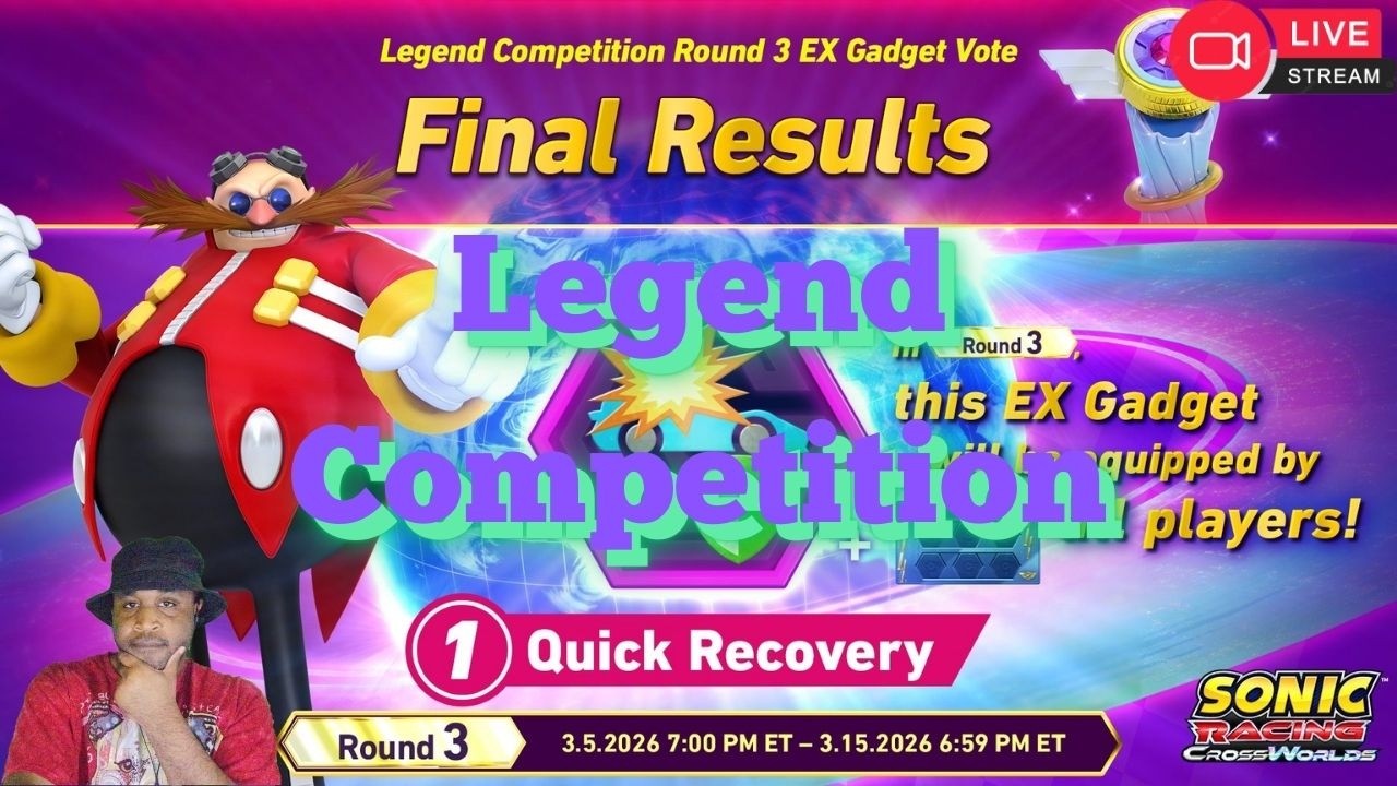 Trying out Legend Comp. Is it fast to you? #sonicracingcrossworlds #pcgaming