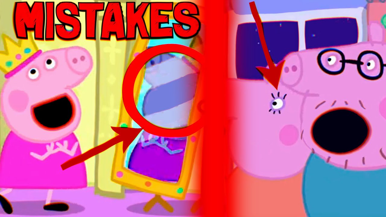 67 WORST MISTAKES in Peppa Pig (really worst)